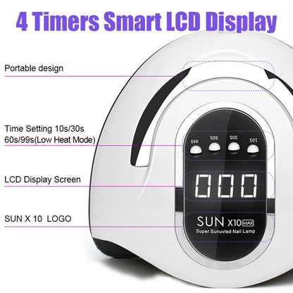 SUN X10 Max UV LED Nail Lamp